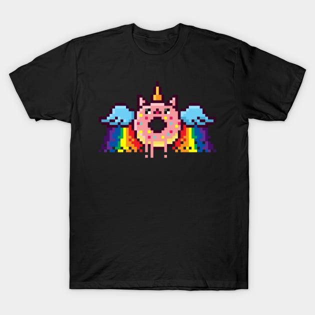 Unikitty Donuts T-Shirt by eimmonsta